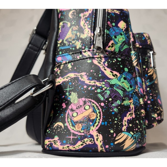Funko Pop Marvel Infinity Saga Neon Blacklight‎ Mini Backpack - Picture 7 of 16